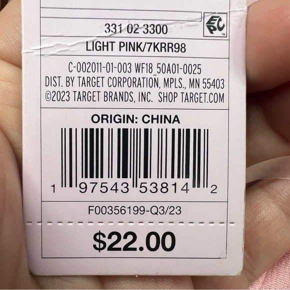 NWT Wild Fable Long Sleeve Lace Bustier Top Light Pink - Picture 6 of 6